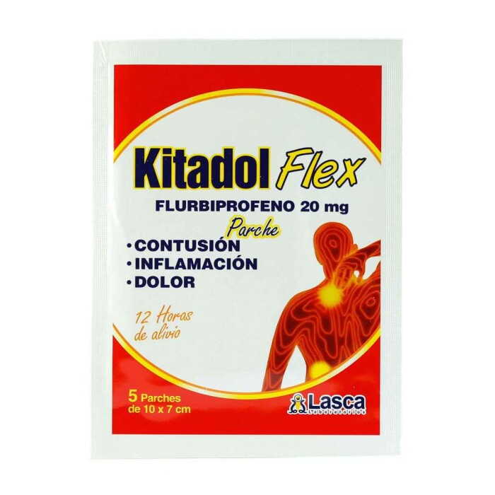 KITADOL FLEX SACHET X 5 PARCHES única