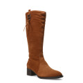 Botas de Mujer Bottero Caña Alta Marrón Camel