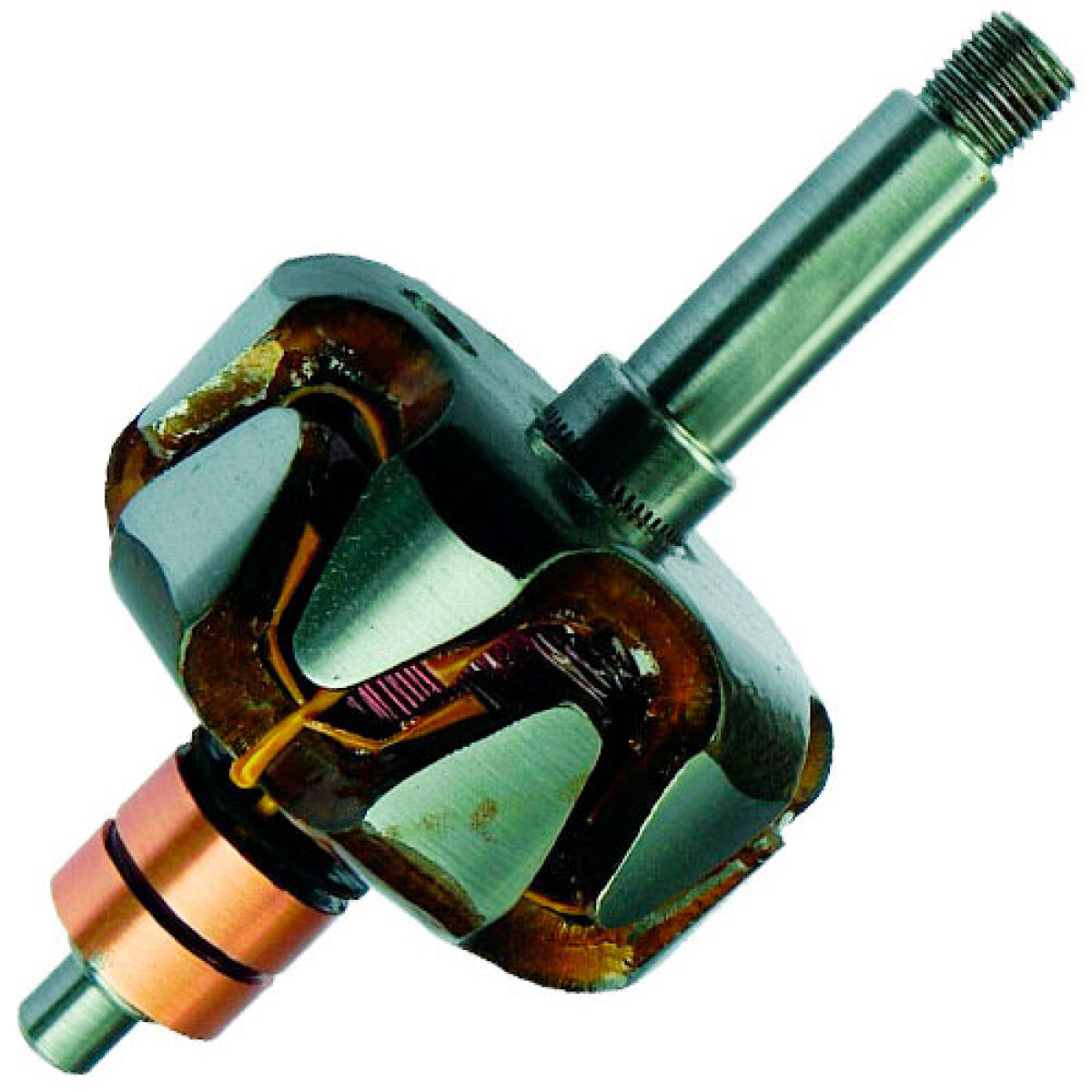 BOBINA ALTERNADOR ARRANQUE MERCEDES BENZ ROTOR 14V55A MAXION-VW L166 E89 MARILIA 