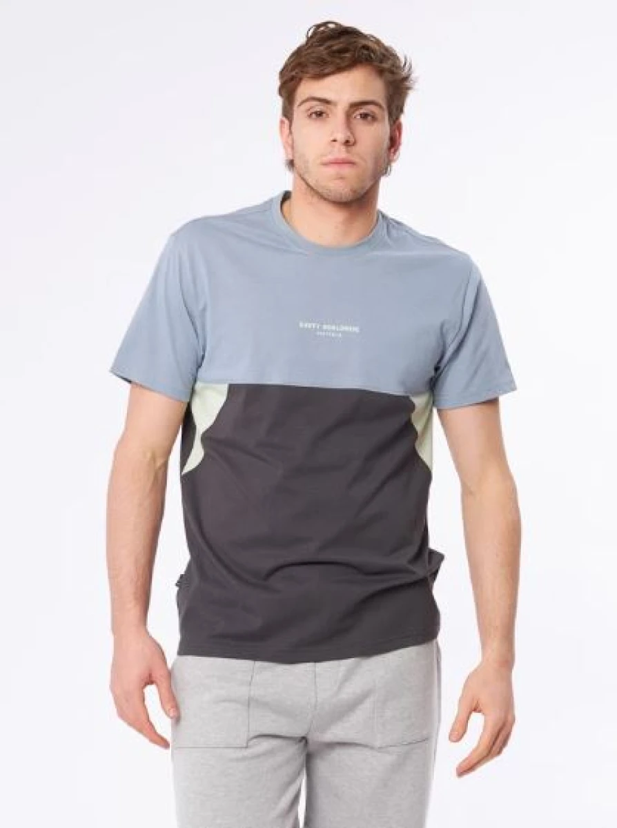 T-SHIRT RUSTY BATO - PIED GRIS 