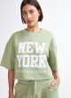 REMERA NY VERDE