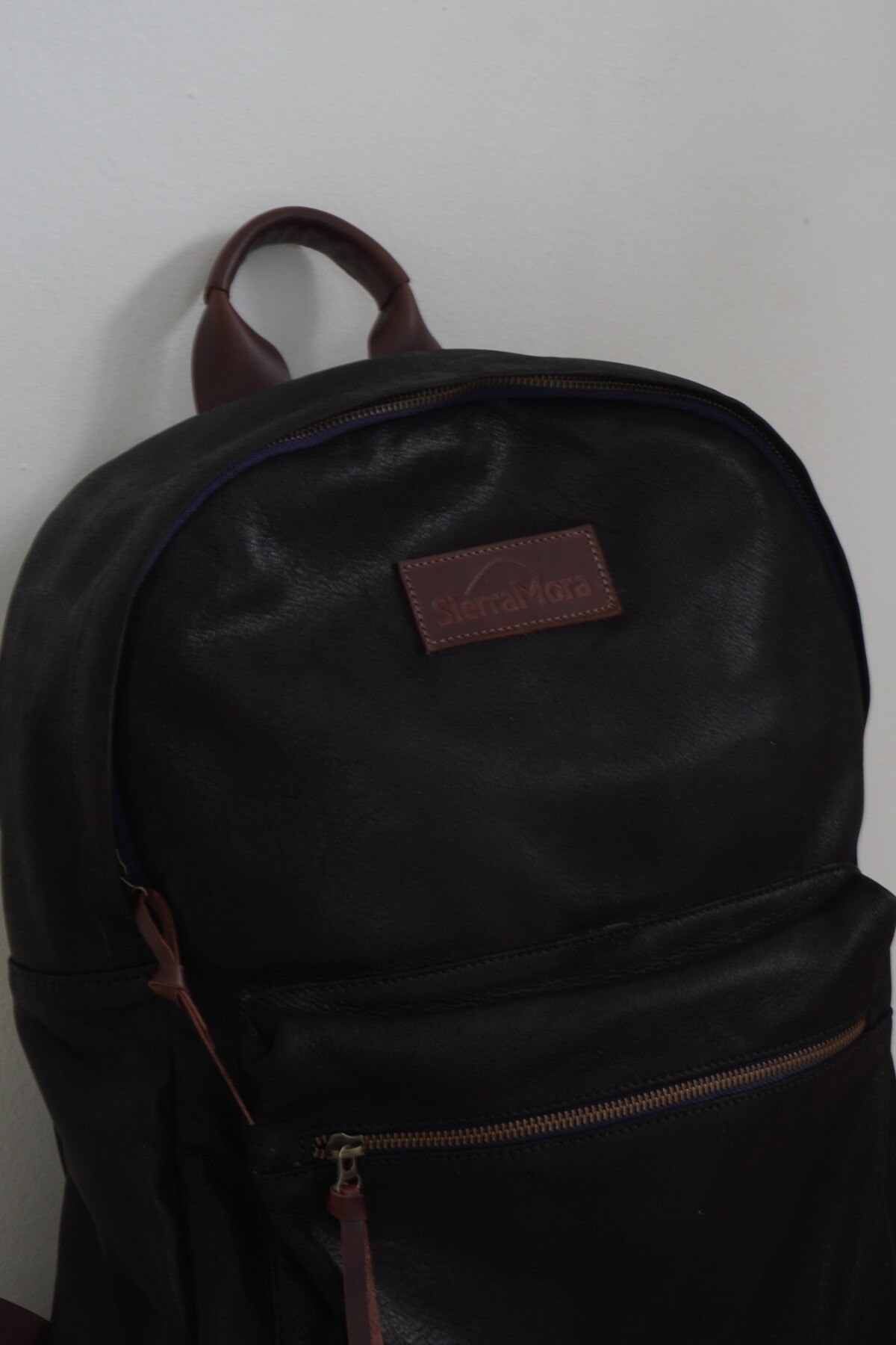 Mochila Moro Negro Blue Zip