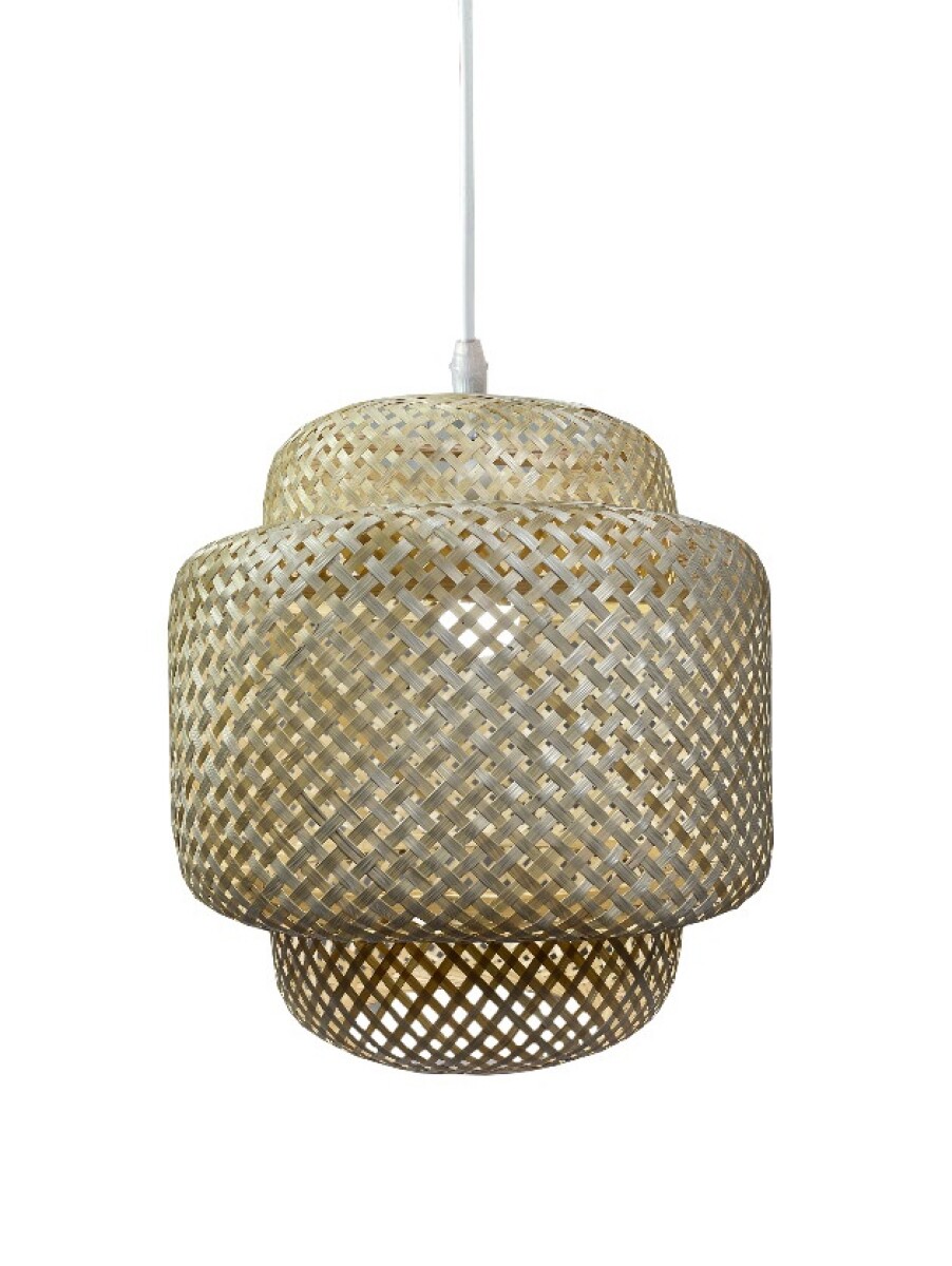 Colgante de bamboo para techo estilo farol 40cm 