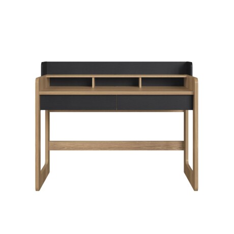 Escritorio Flexus 128 Negro y Madera
