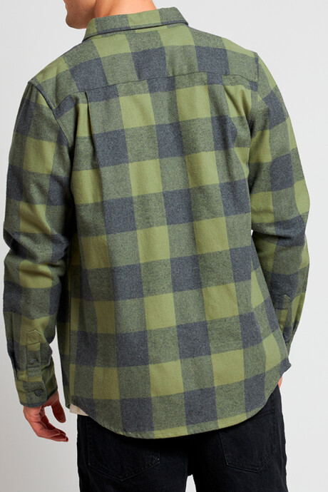 CAMISA OMIL RUSTY Gris/verde