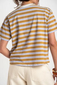 Remera Rayada Algodón Multi