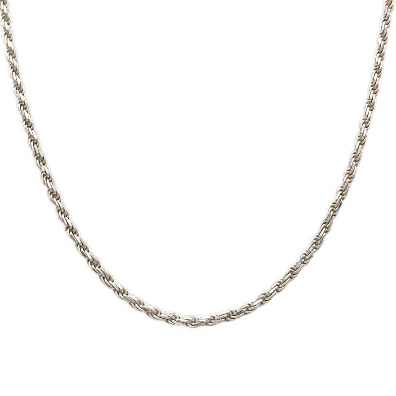Cadena Salomónica-Plata 925-Sin Piedra-CD3048 sinpiedra