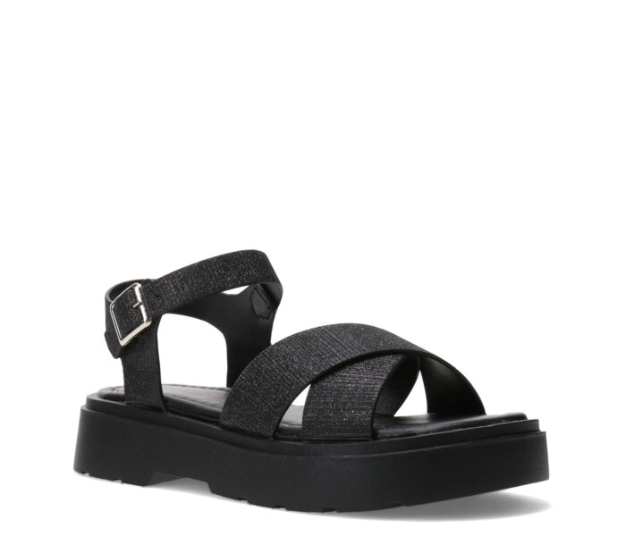 Sandalia ZOVA con plataforma Black