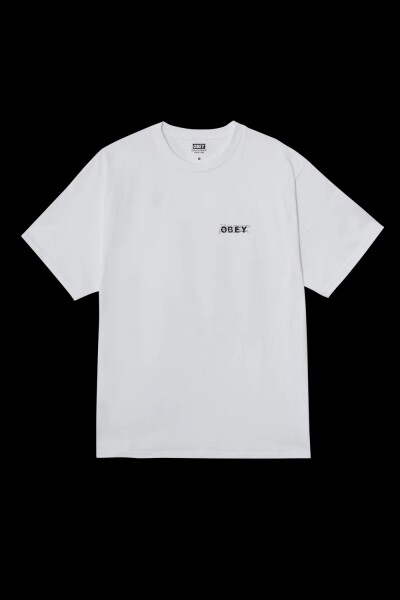 OBEY SCRIBBLE Blanco