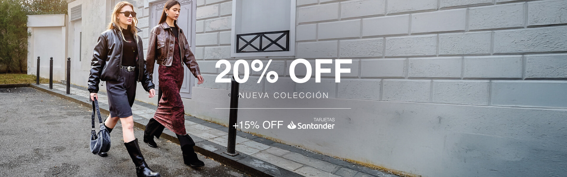 NC 20% OFF + 15 % Santander
