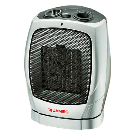 Caloventilador James Color Plata, Modelo Cvto 1500 Ptc - 1500W PLATA