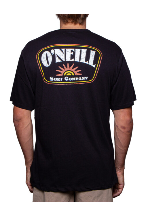 Remera O'Neill Retro Sun Badge Negro