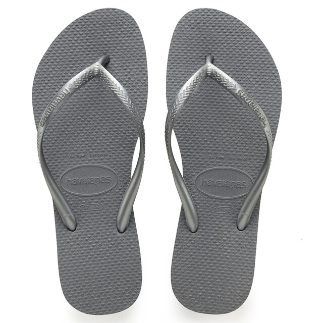 Sandalias de Mujer Havaianas Havaiana SLIM Gris Acero