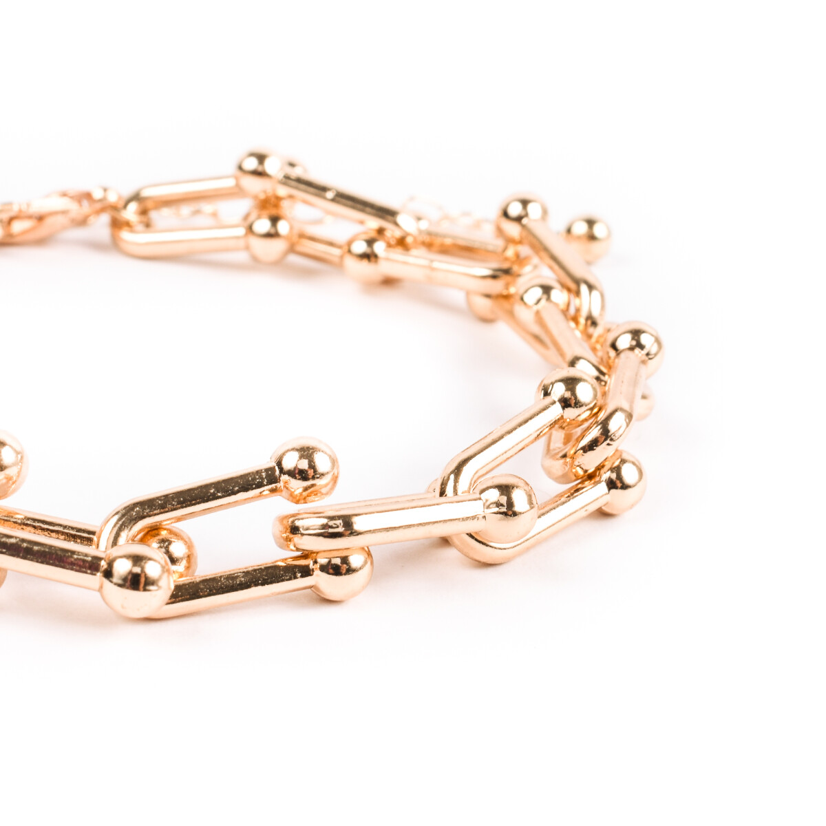 Pulsera bijou dorada 