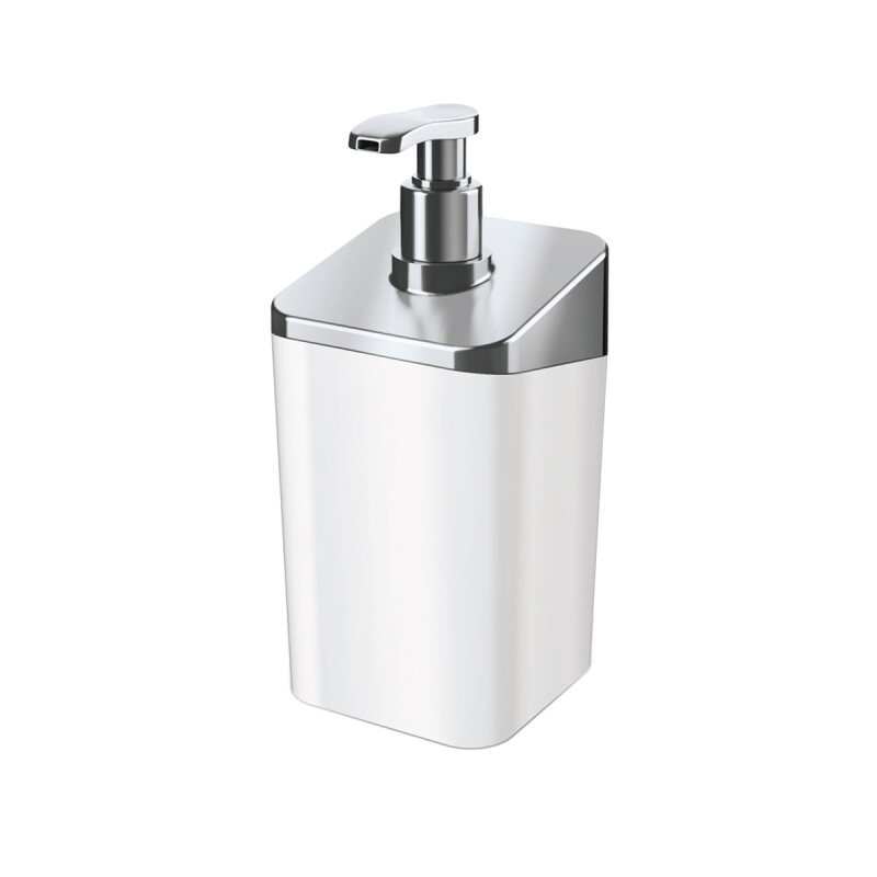 Dispensador de jabón 350ml BLANCO