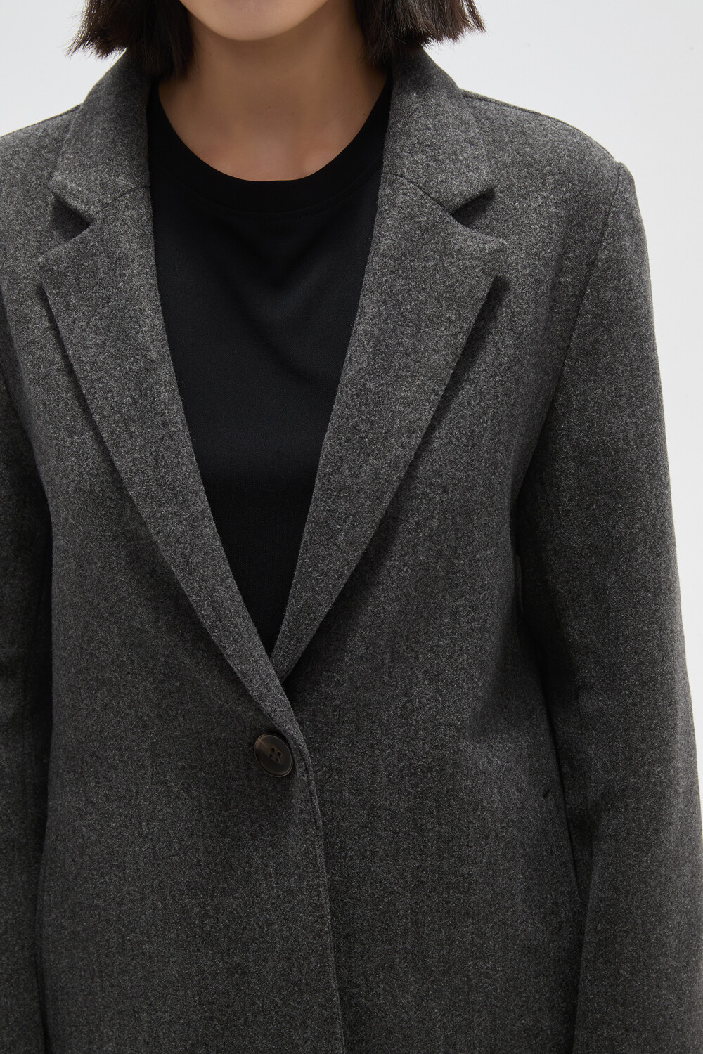 Tapado Weyral Gris Melange Oscuro