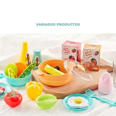 Set De Cocina Completa De 42piezas C/Música 63x45cm Azul