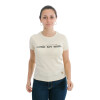Muvem Ladies Print Crew Neck T-Shirt Amarillo