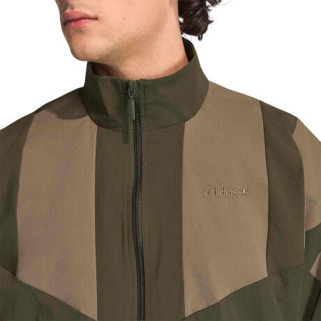 Campera Blocked De Hombre Gris