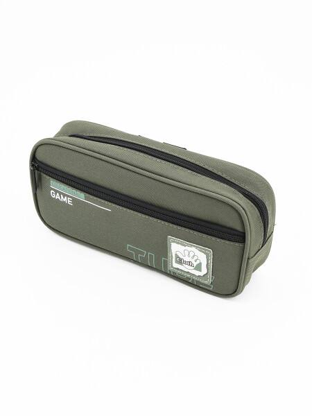 CARTUCHERA GAME TUBE GRIS