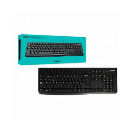 Teclado cableado USB Logitech K120 Teclado cableado USB Logitech K120