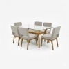 JUEGO COMEDOR XS09/6 CREMA 305540 (CD) Unica