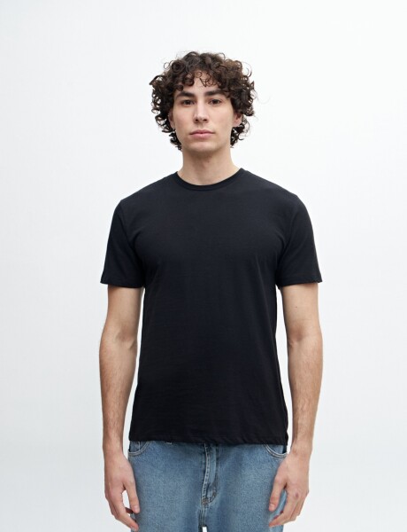 Remera básica Lennie Negro