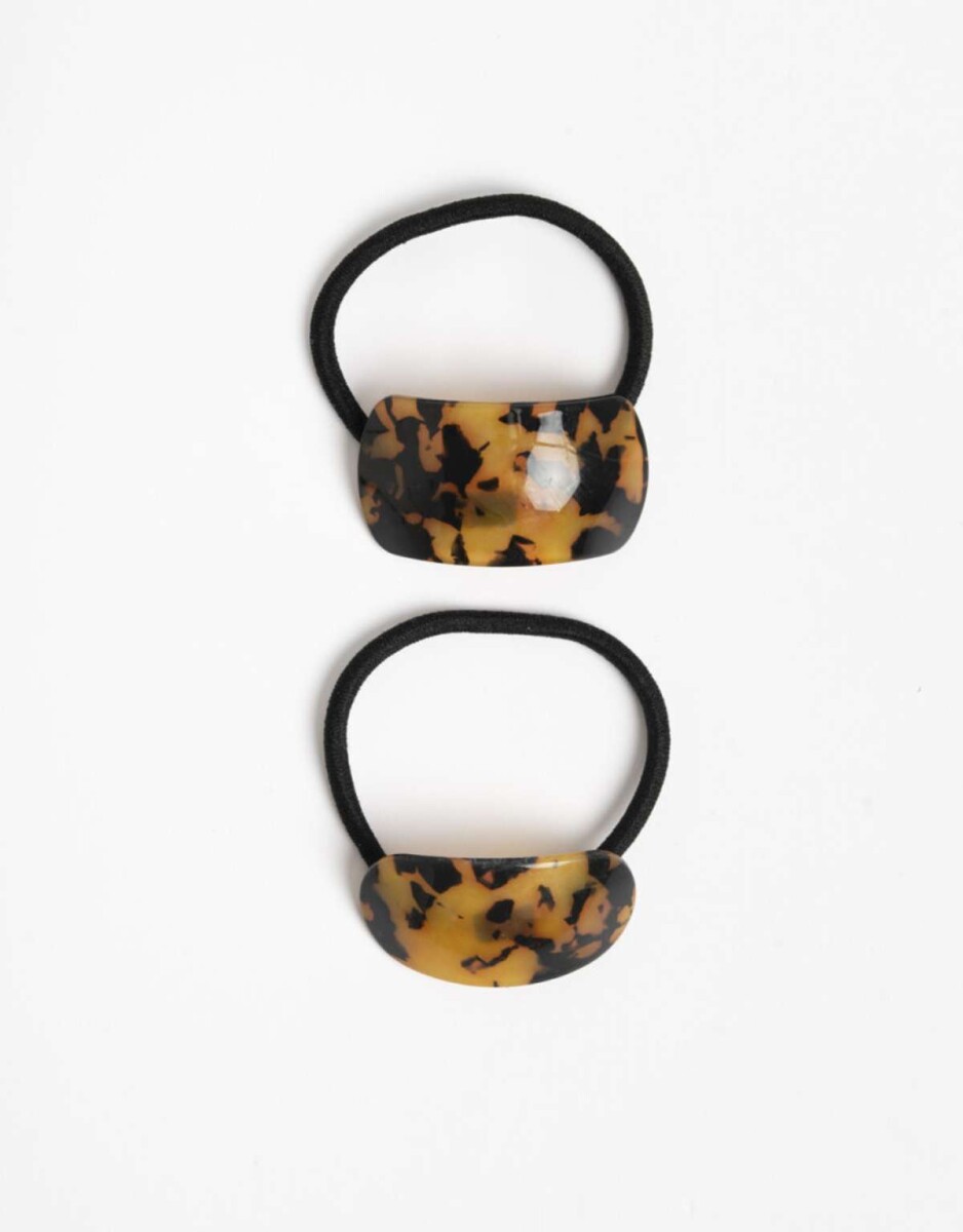 Set De Gomitas Elásticas - Marron Carey 