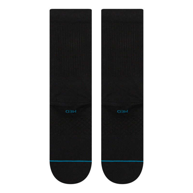 Medias Stance Icon Unisex Blackwhite