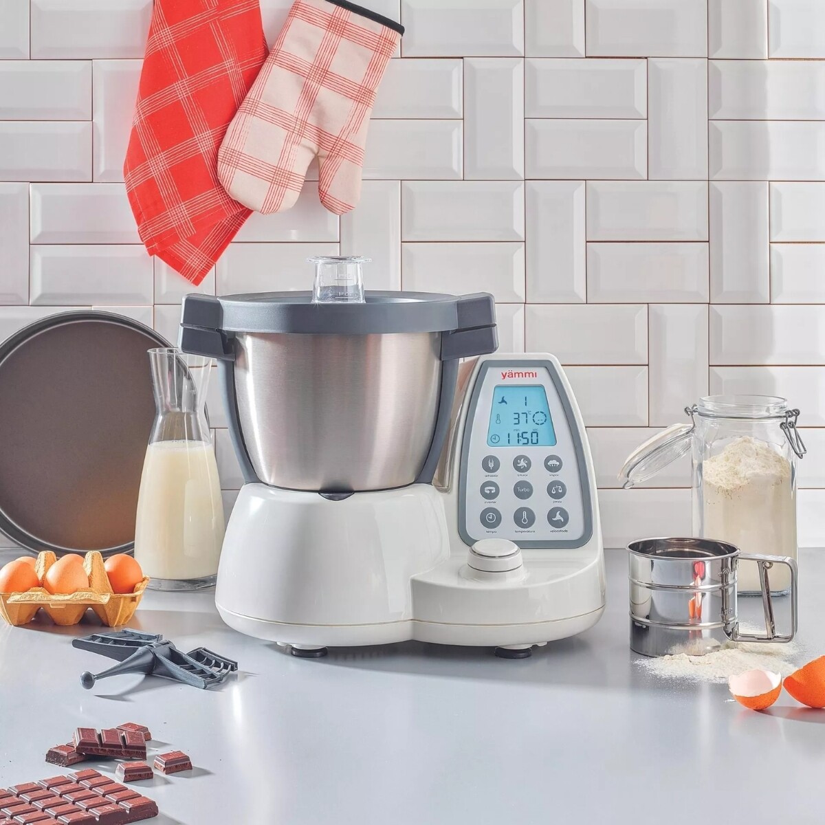 Robot de Cocina Multifunción 2,5 Litros Yammi 