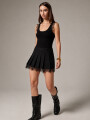 Falda Caflo Negro