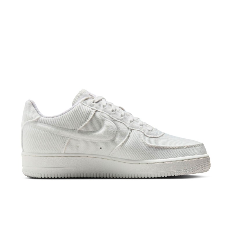 Championes Nike Air Force 1 Bajo Canvas de Hombre Blanco