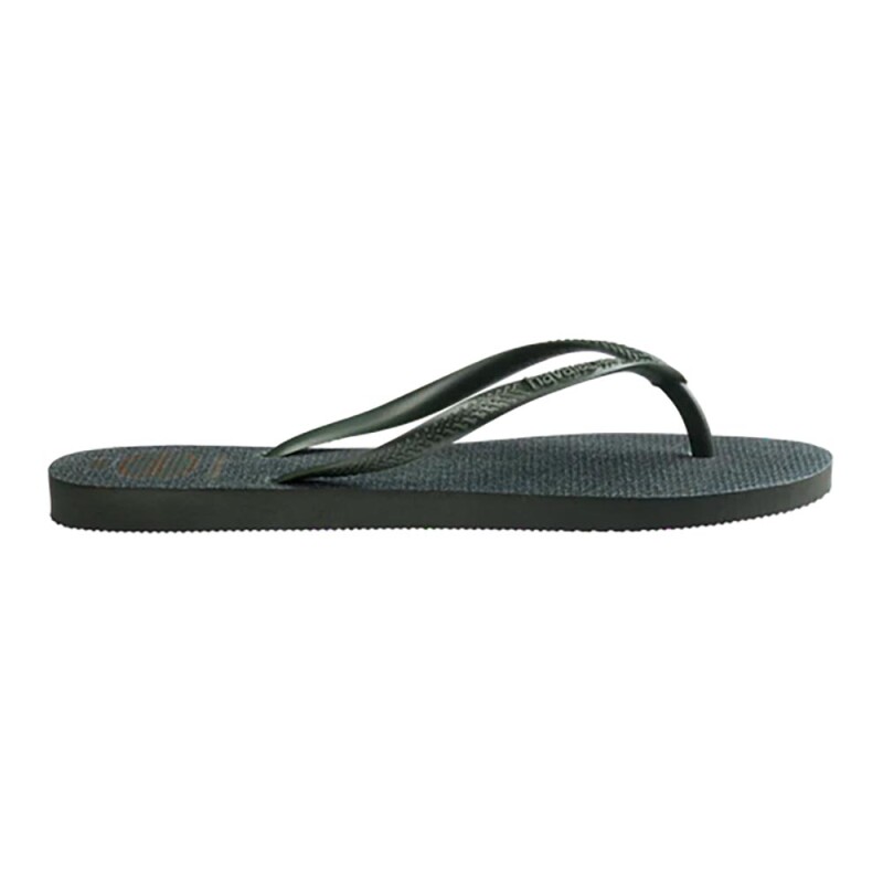 Sandalias Havaianas Slim Gloss Mujer Verde Oliva