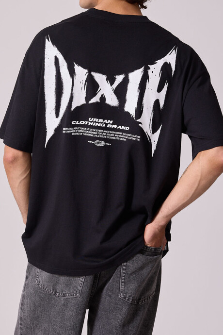 T-SHIRT CARME DIXIE Negro