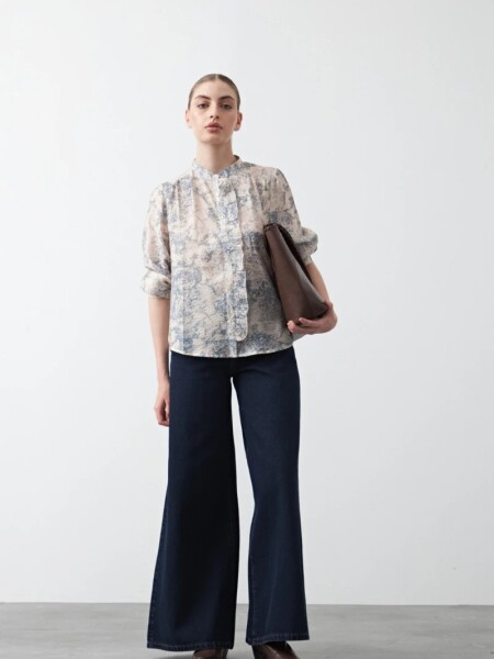 CAMISA D.CASSIN LIU AZU BEI