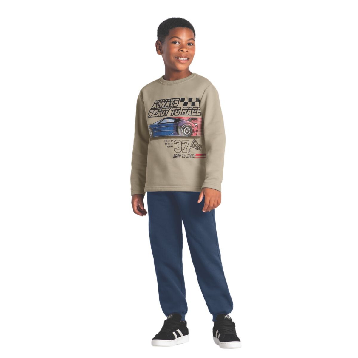 CONJUNTO 4-10 - KAKI MARIN 