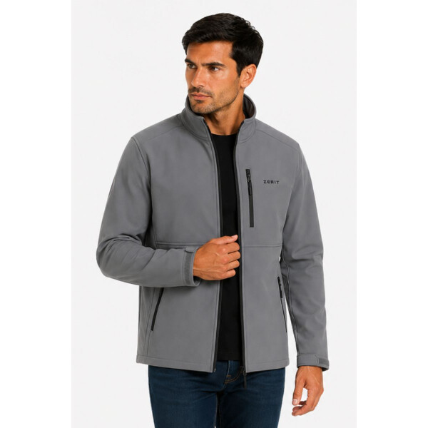 CAMPERA SOFTSHELL GRIS XXXL CAMPERA SOFTSHELL GRIS XXXL