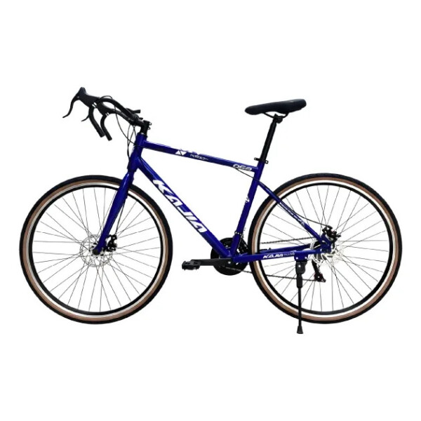 Bicicleta de carrera / ruta rodado 26 con 21 velocidades y freno de disco Azul