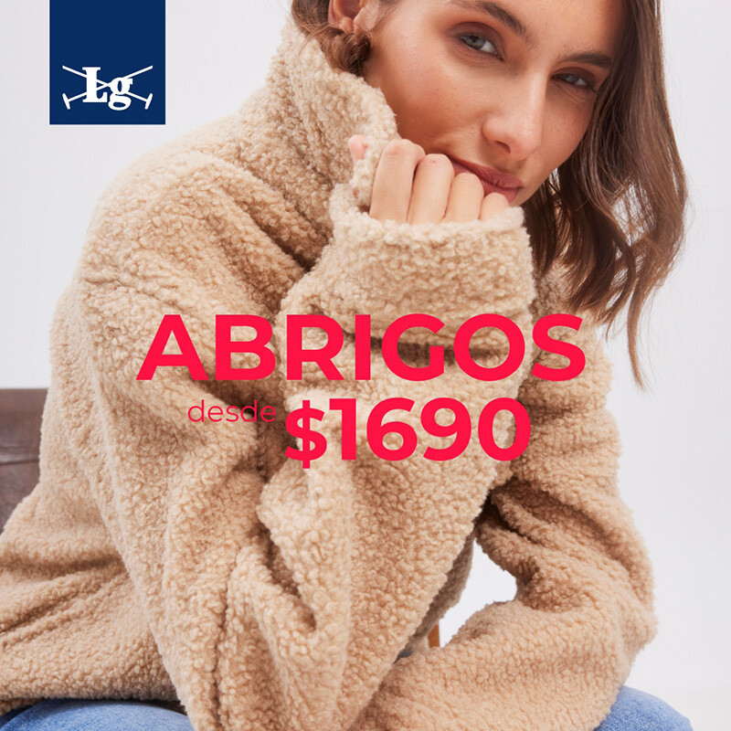 SALE - Abrigos desde $1690