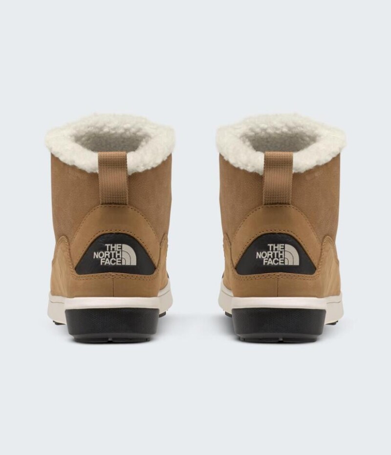 Botas Sierra Mid Lace mujer Almond Butter/tnf Black