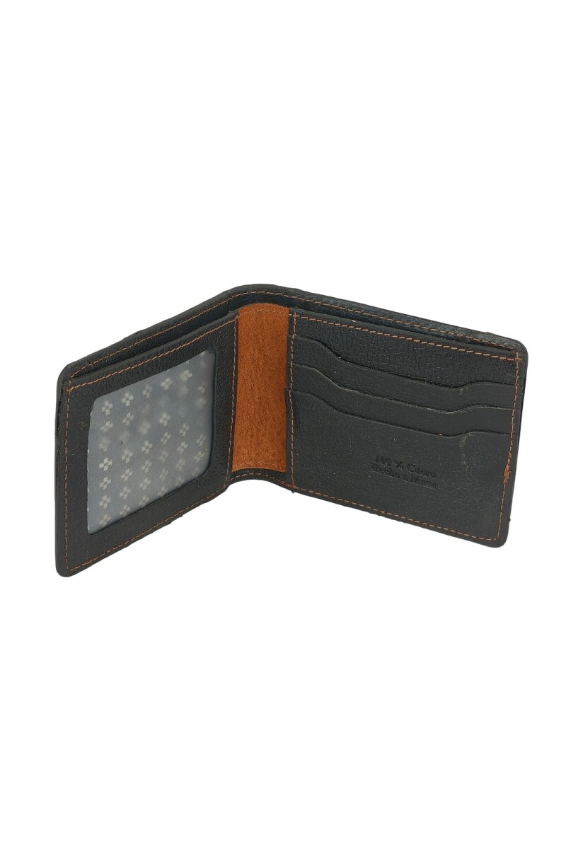 Billetera de hombre al corte clasica Marron