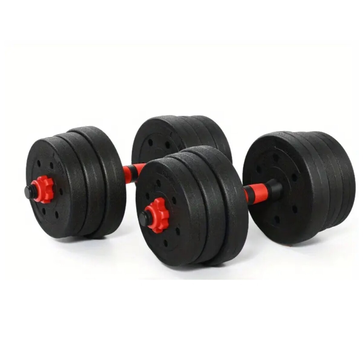 Set de mancuernas de cemento ajustable 30kg 
