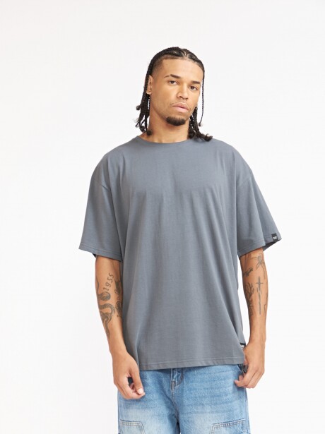REMERA OVERSIZE RENO AZUL PIEDRA