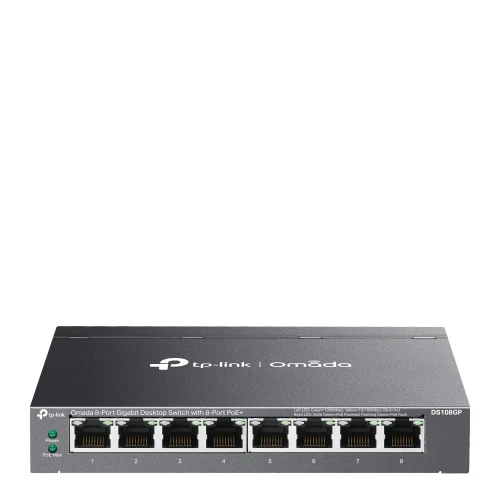 Tp-Link Switch 8-Port Omada PoE+ DS108GP Tp-Link Switch 8-Port Omada PoE+ DS108GP