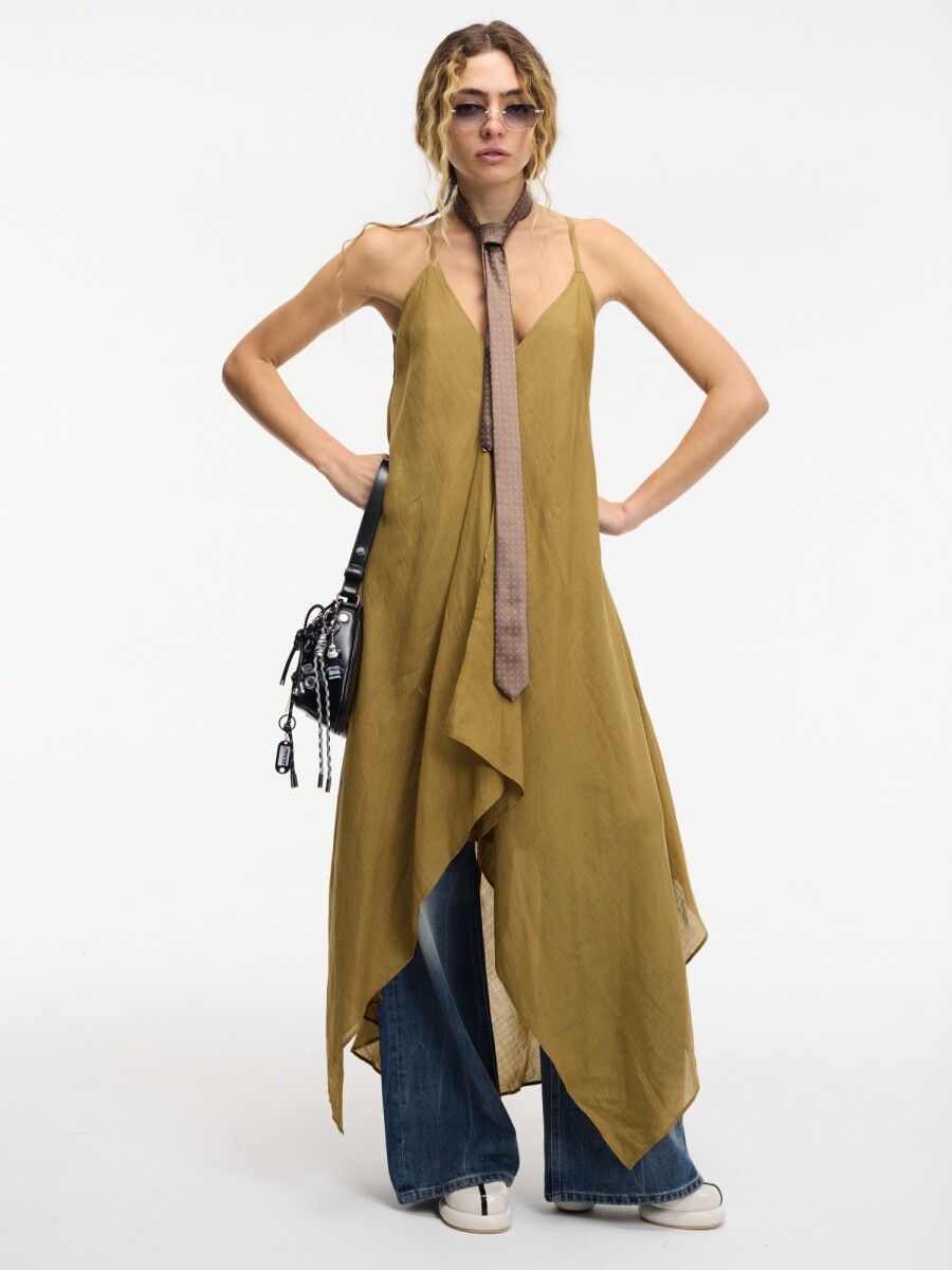 VESTIDO ASIMETRICO 