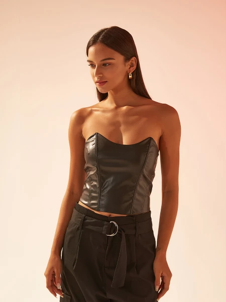 CORSET VILLE NEGRO