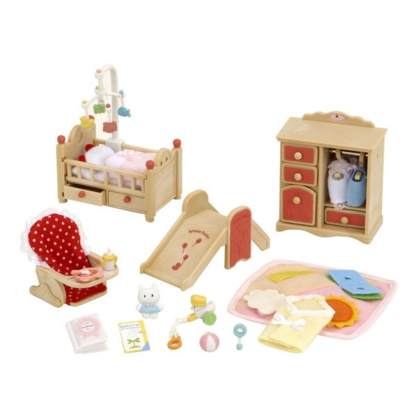 Sylvanian Families Set Dormitorio Bebe Conejo De Chocolate Sylvanian Families Set Dormitorio Bebe Conejo De Chocolate