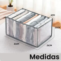 Organizador Ropa Almacenamiento Pantalones Buzos Traslucido Organizador Ropa Almacenamiento Pantalones Buzos Traslucido