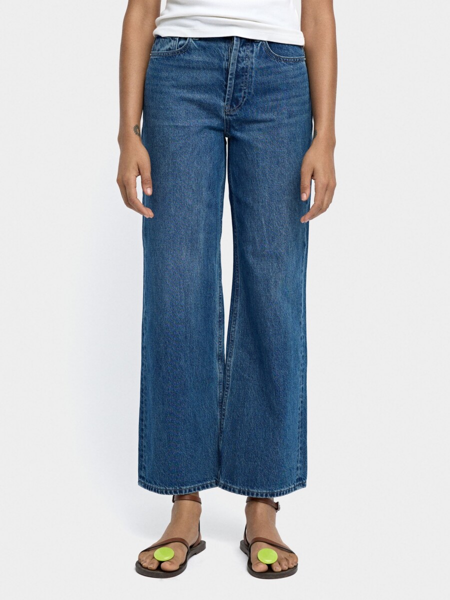 Pantalón Vaquero 100% Algodón azul