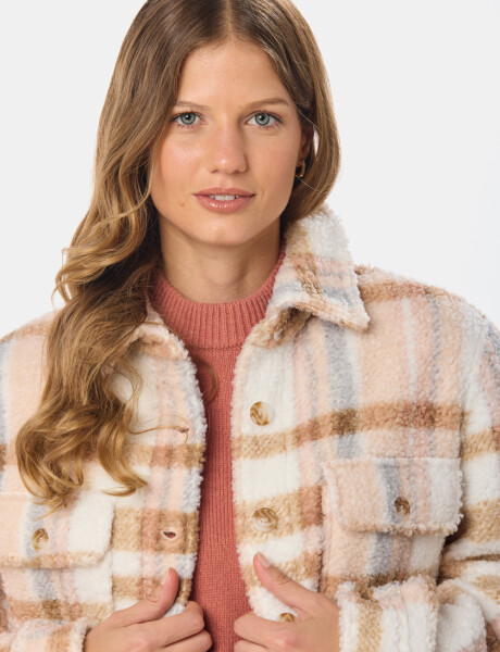 CAMISA DE SHERPA Rosado